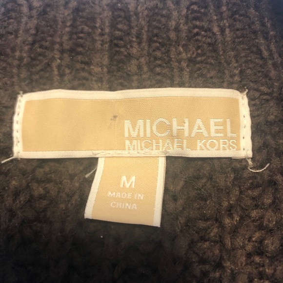 Michael Kors Faux Fur Knit Vest - Picture 3 of 4